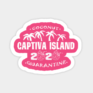 Captiva Island Coconut Quarantine Sticker